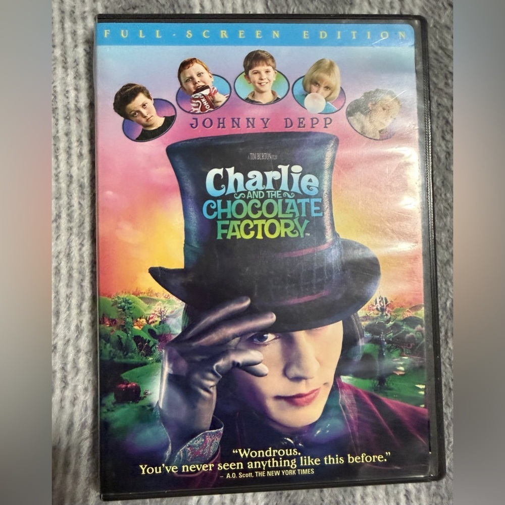 Charlie and the Chocolate Factory (Full Screen Edition) 2005 DVD
